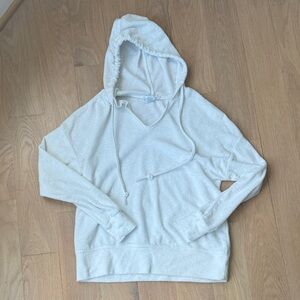 Women's Cynthia rowley white terry hoodie xs